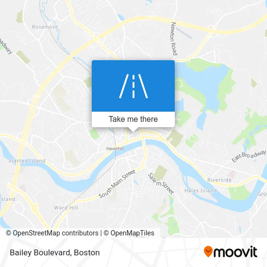 Bailey Boulevard map