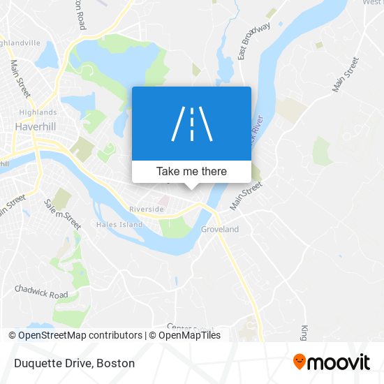 Duquette Drive map