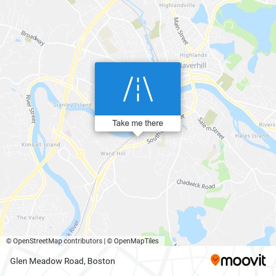 Mapa de Glen Meadow Road