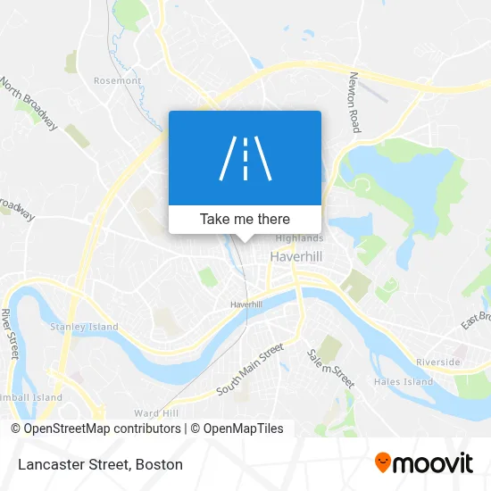 Lancaster Street map