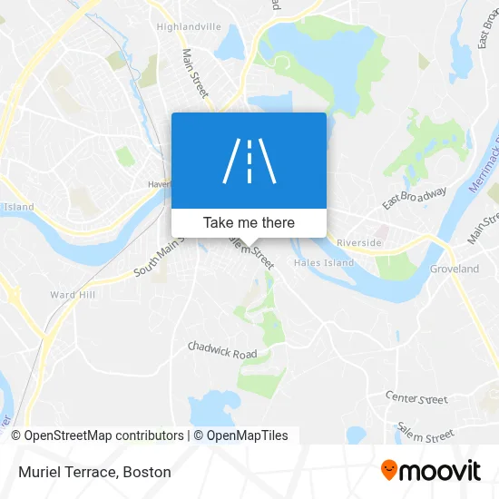 Muriel Terrace map