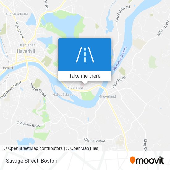 Savage Street map