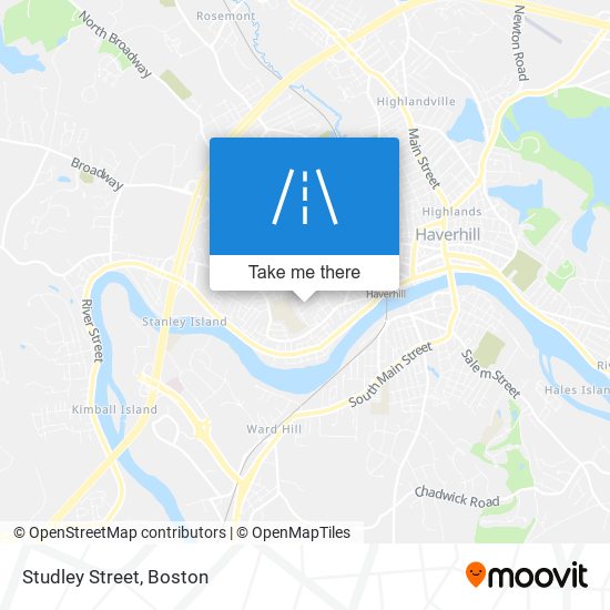 Mapa de Studley Street