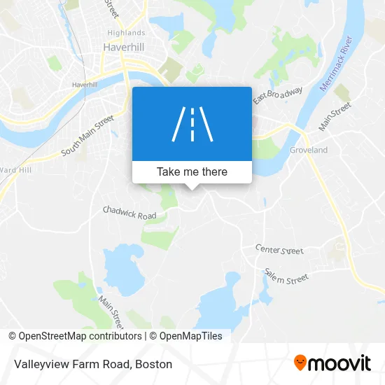 Valleyview Farm Road map