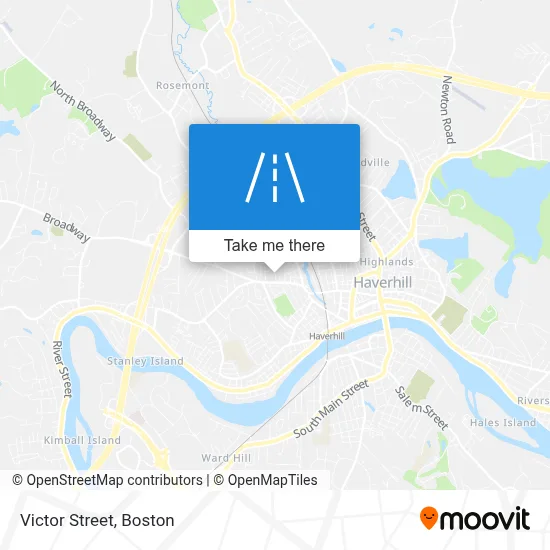 Victor Street map
