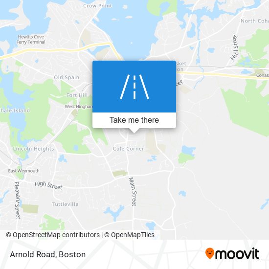 Mapa de Arnold Road