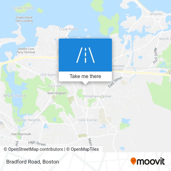 Mapa de Bradford Road