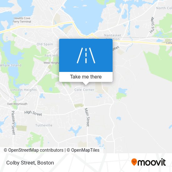 Mapa de Colby Street