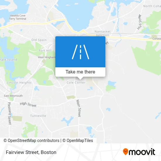 Fairview Street map