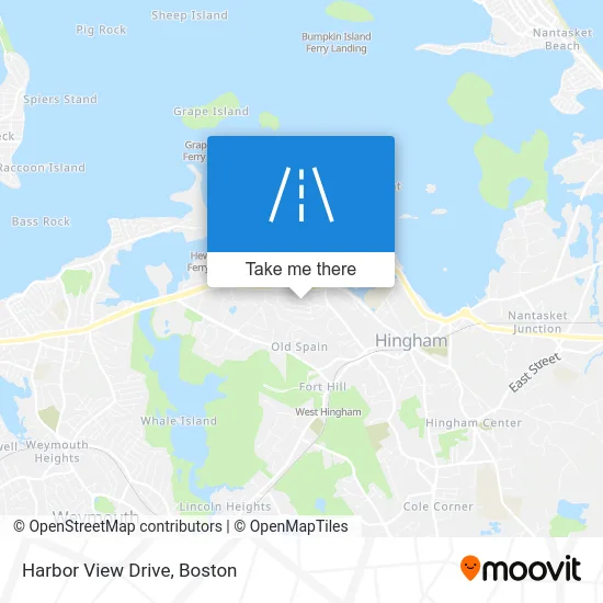 Harbor View Drive map
