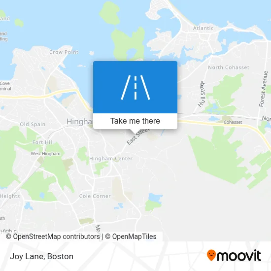 Joy Lane map