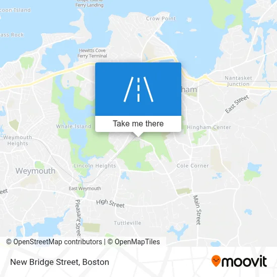 New Bridge Street map