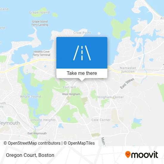 Oregon Court map