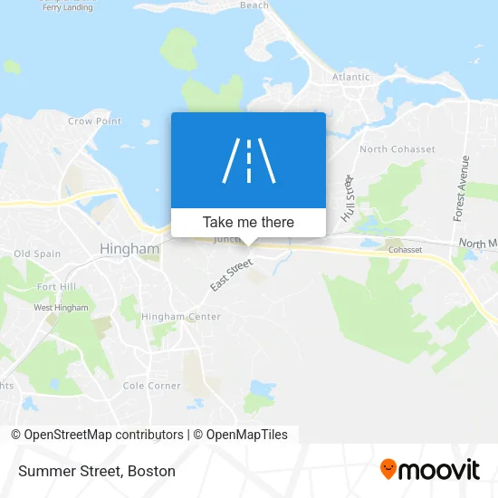 Summer Street map