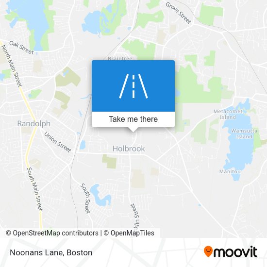 Mapa de Noonans Lane
