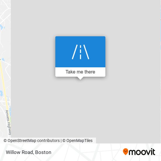 Mapa de Willow Road