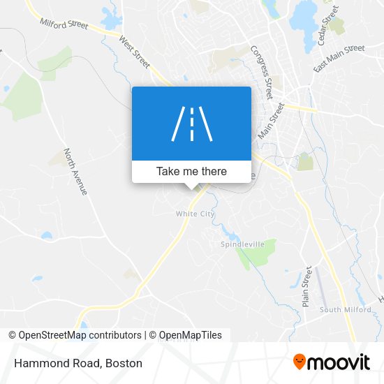 Mapa de Hammond Road