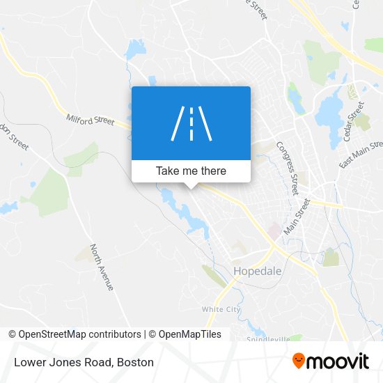 Mapa de Lower Jones Road