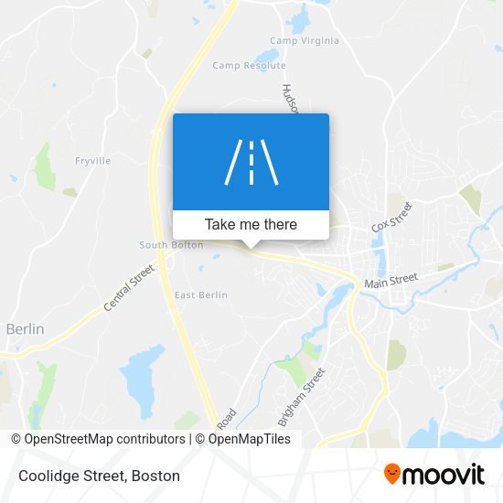 Mapa de Coolidge Street