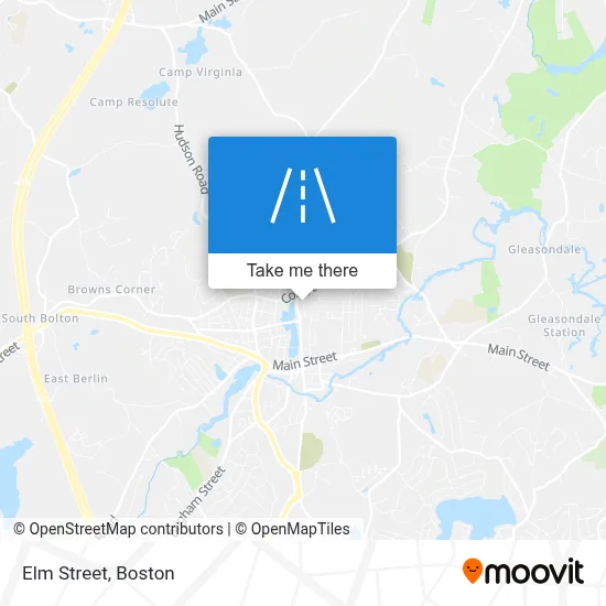 Elm Street map