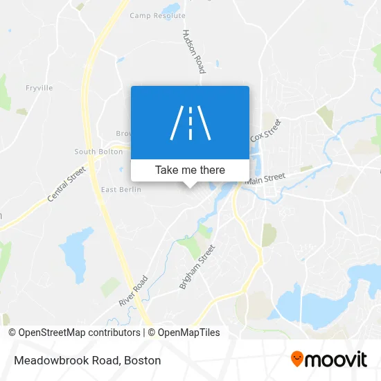 Meadowbrook Road map