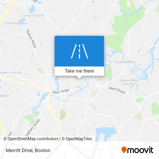 Mapa de Merritt Drive