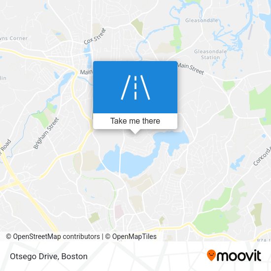 Mapa de Otsego Drive