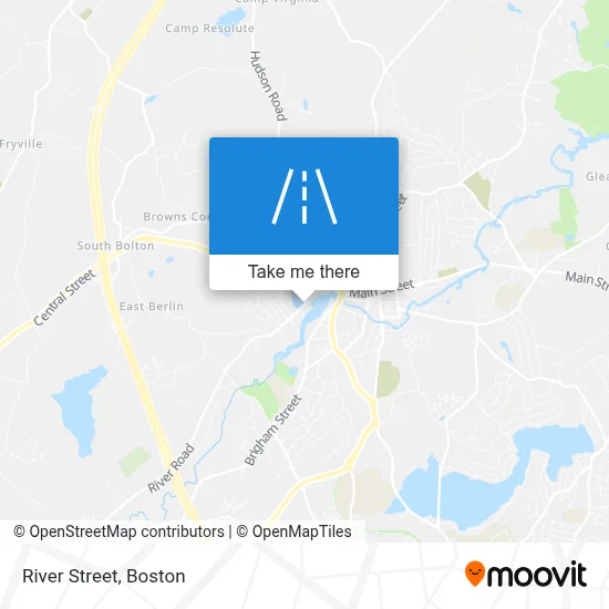 River Street map