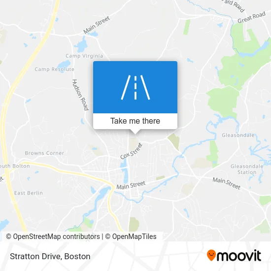 Stratton Drive map