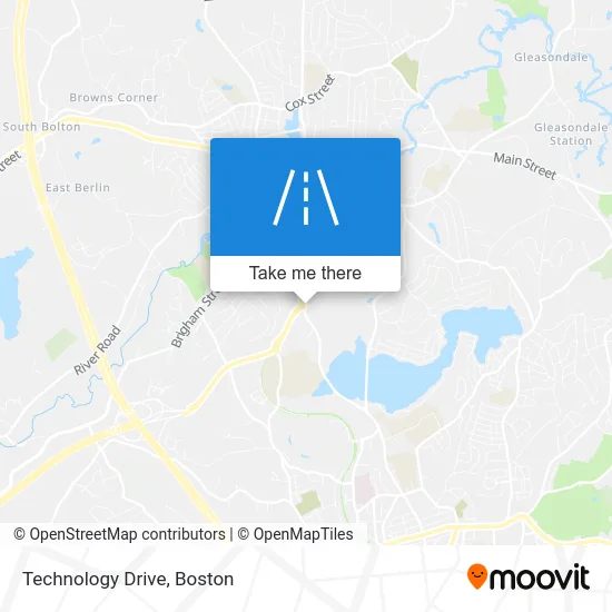 Technology Drive map