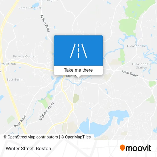Winter Street map