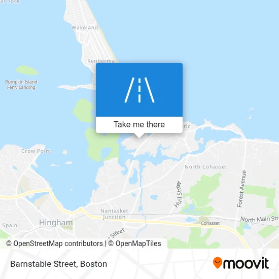 Barnstable Street map