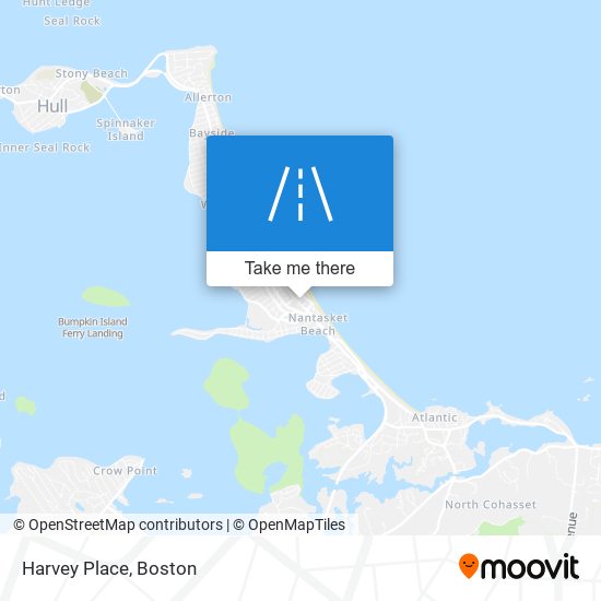 Harvey Place map