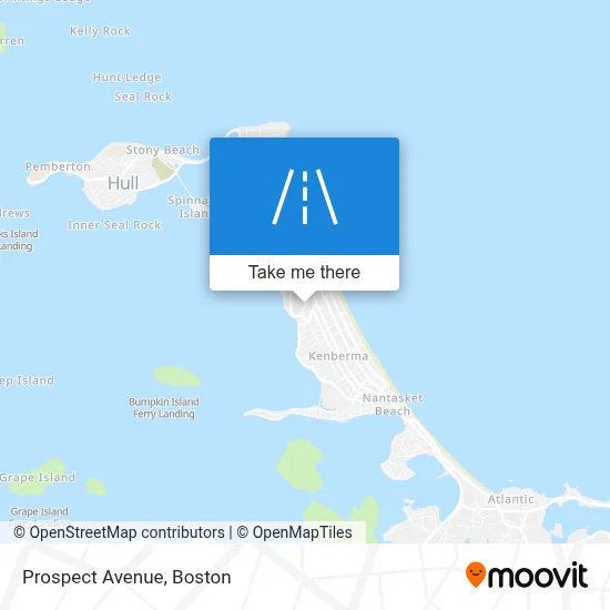 Prospect Avenue map