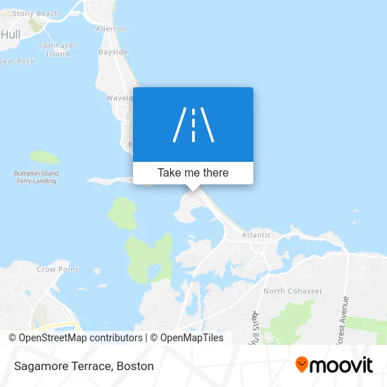 Sagamore Terrace map