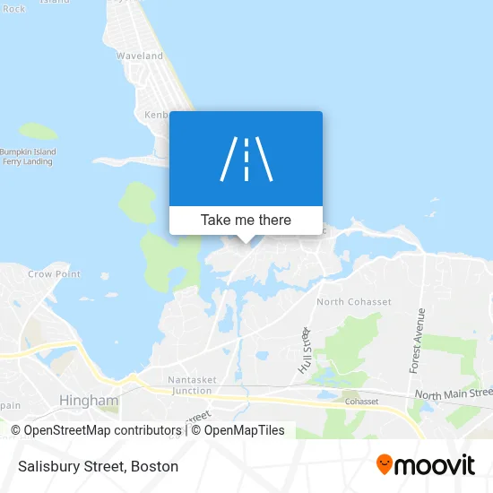 Salisbury Street map