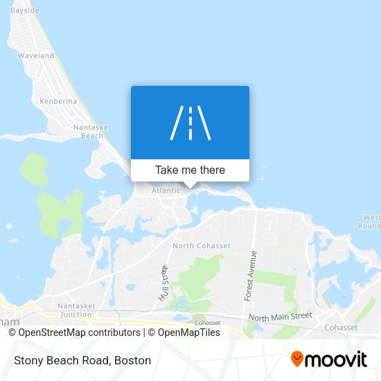 Mapa de Stony Beach Road