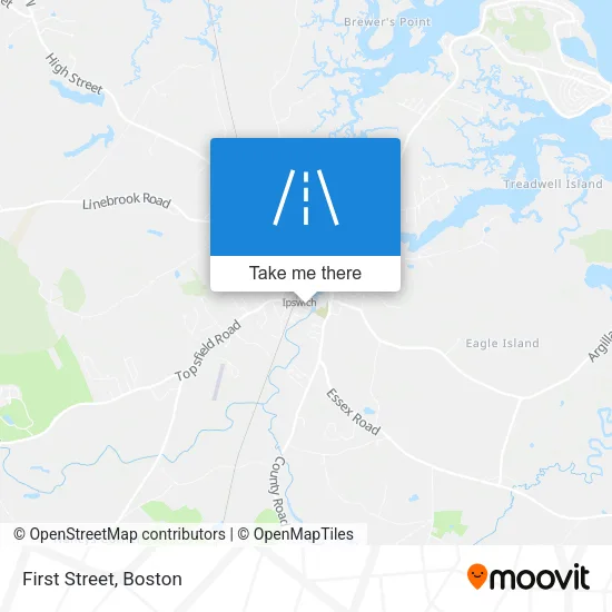 First Street map