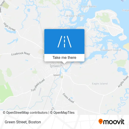 Green Street map