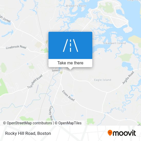 Mapa de Rocky Hill Road