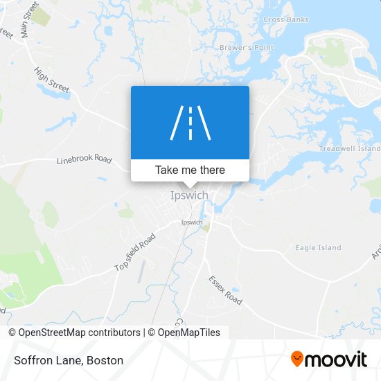 Mapa de Soffron Lane