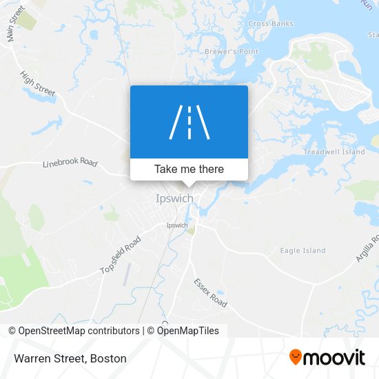 Mapa de Warren Street