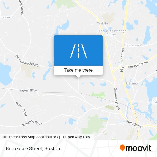 Brookdale Street map