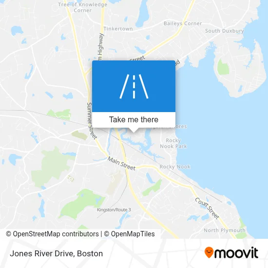 Jones River Drive map