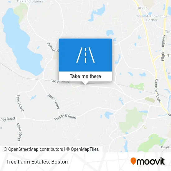 Tree Farm Estates map