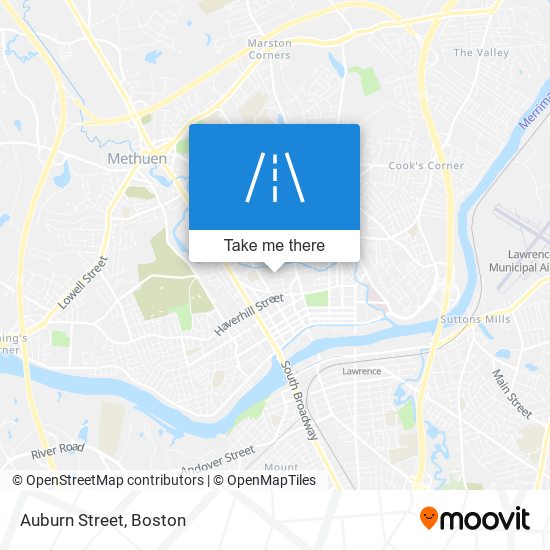 Auburn Street map