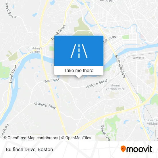 Bulfinch Drive map