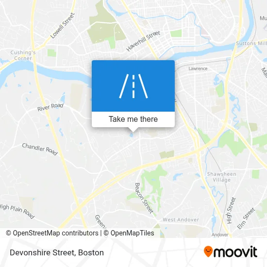 Devonshire Street map