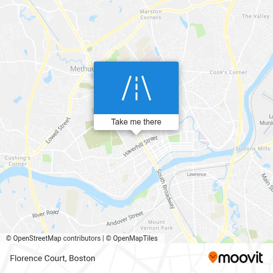 Florence Court map