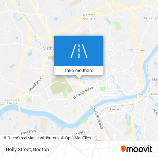 Mapa de Holly Street